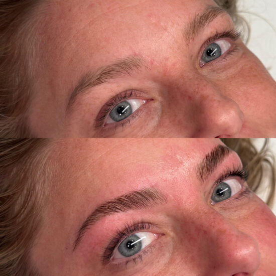 Eyelash Lift & Tint with Eyebrow Lamination, Wax & Tint